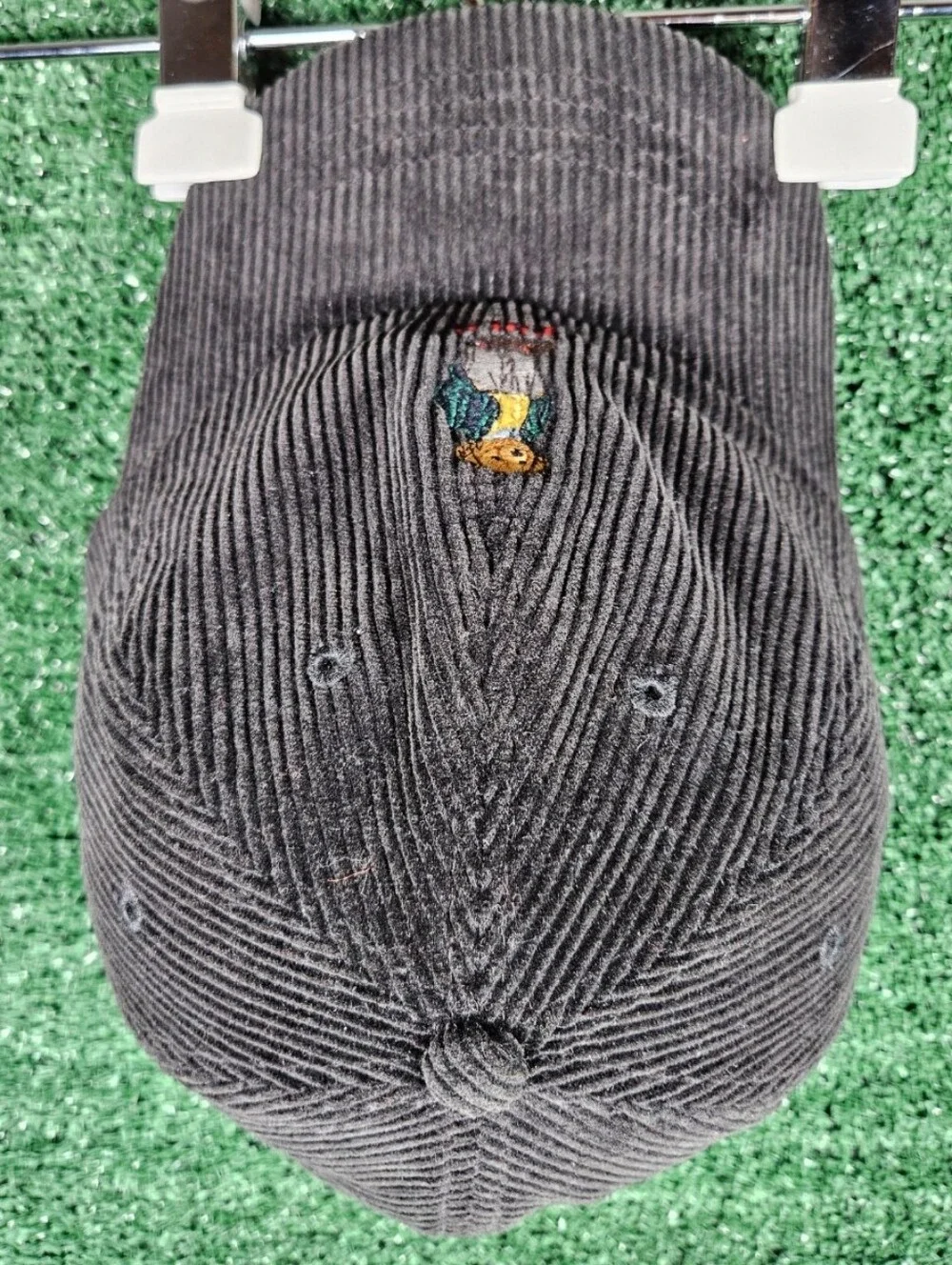 Vintage Polo Sport Ralph Lauren Embroidered Polo Bear Corduroy Adjustable Cap